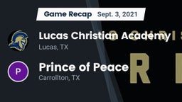 Recap: Lucas Christian Academy vs. Prince of Peace  2021