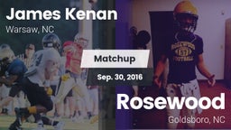 Matchup: Kenan  vs. Rosewood  2016