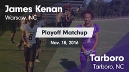 Matchup: Kenan  vs. Tarboro  2016