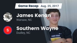 Recap: James Kenan  vs. Southern Wayne  2017