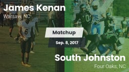 Matchup: Kenan  vs. South Johnston  2017