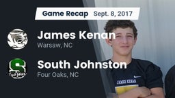 Recap: James Kenan  vs. South Johnston  2017