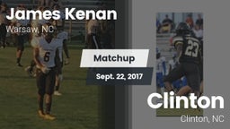 Matchup: Kenan  vs. Clinton  2017