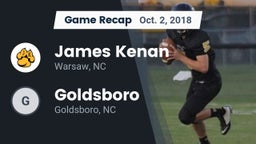 Recap: James Kenan  vs. Goldsboro  2018
