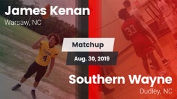 Matchup: Kenan  vs. Southern Wayne  2019