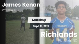 Matchup: Kenan  vs. Richlands  2019