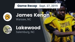 Recap: James Kenan  vs. Lakewood  2019