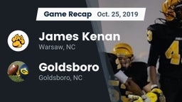 Recap: James Kenan  vs. Goldsboro  2019