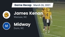 Recap: James Kenan  vs. Midway  2021