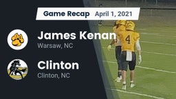 Recap: James Kenan  vs. Clinton  2021
