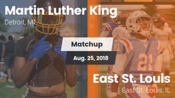 Matchup: Martin Luther King H vs. East St. Louis  2018