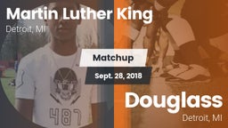 Matchup: Martin Luther King H vs. Douglass  2018