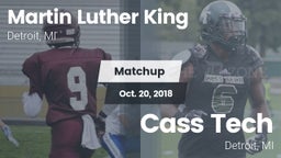 Matchup: Martin Luther King H vs. Cass Tech  2018
