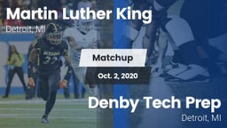 Matchup: Martin Luther King H vs. Denby Tech Prep  2020