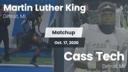 Matchup: Martin Luther King H vs. Cass Tech  2020