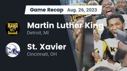 Recap: Martin Luther King  vs. St. Xavier  2023