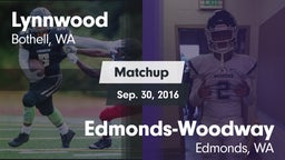 Matchup: Lynnwood  vs. Edmonds-Woodway  2016