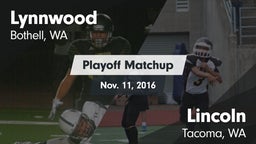 Matchup: Lynnwood  vs. Lincoln  2016