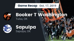 Recap: Booker T Washington  vs. Sapulpa  2019