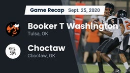 Recap: Booker T Washington  vs. Choctaw  2020
