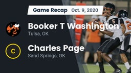 Recap: Booker T Washington  vs. Charles Page  2020
