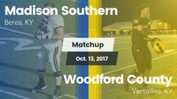 Matchup: Madison Southern vs. Woodford County  2017