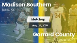 Matchup: Madison Southern vs. Garrard County  2018