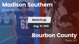 Matchup: Madison Southern vs. Bourbon County  2018
