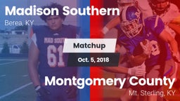 Matchup: Madison Southern vs. Montgomery County  2018
