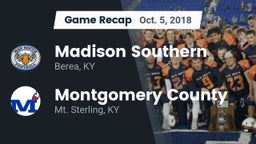 Recap: Madison Southern  vs. Montgomery County  2018