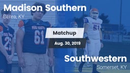 Matchup: Madison Southern vs. Southwestern  2019