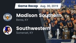 Recap: Madison Southern  vs. Southwestern  2019