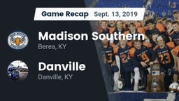 Recap: Madison Southern  vs. Danville  2019