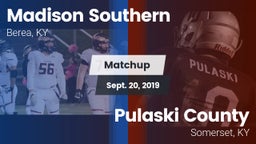 Matchup: Madison Southern vs. Pulaski County  2019
