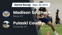 Recap: Madison Southern  vs. Pulaski County  2019