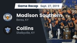 Recap: Madison Southern  vs. Collins  2019