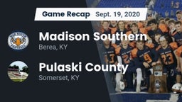 Recap: Madison Southern  vs. Pulaski County  2020