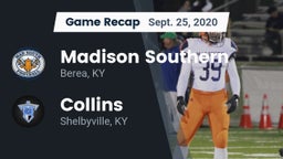 Recap: Madison Southern  vs. Collins  2020