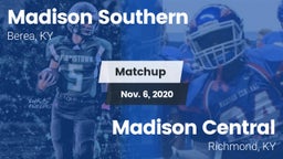 Matchup: Madison Southern vs. Madison Central  2020