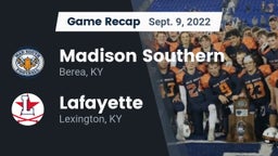 Recap: Madison Southern  vs. Lafayette  2022