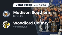 Recap: Madison Southern  vs. Woodford County  2022