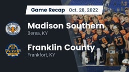 Recap: Madison Southern  vs. Franklin County  2022
