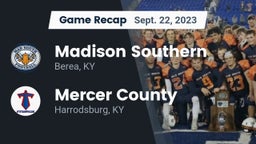 Recap: Madison Southern  vs. Mercer County  2023