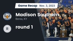 Recap: Madison Southern  vs. round 1 2023