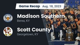 Recap: Madison Southern  vs. Scott County  2023