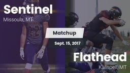 Matchup: Sentinel  vs. Flathead  2017
