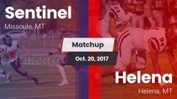 Matchup: Sentinel  vs. Helena  2017