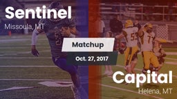Matchup: Sentinel  vs. Capital  2017