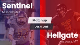 Matchup: Sentinel  vs. Hellgate  2018