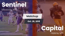Matchup: Sentinel  vs. Capital  2018